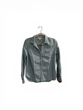 Old Navy Faded Blue Women's Button-Up Shirt